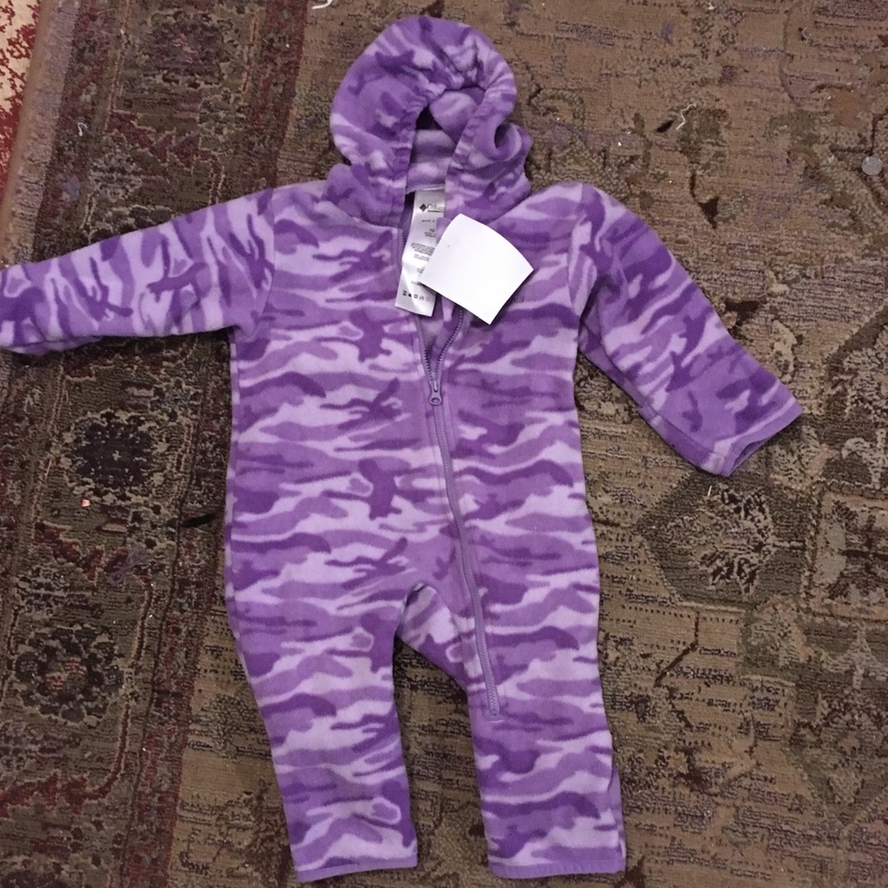 12 months Columbia one piece fleece